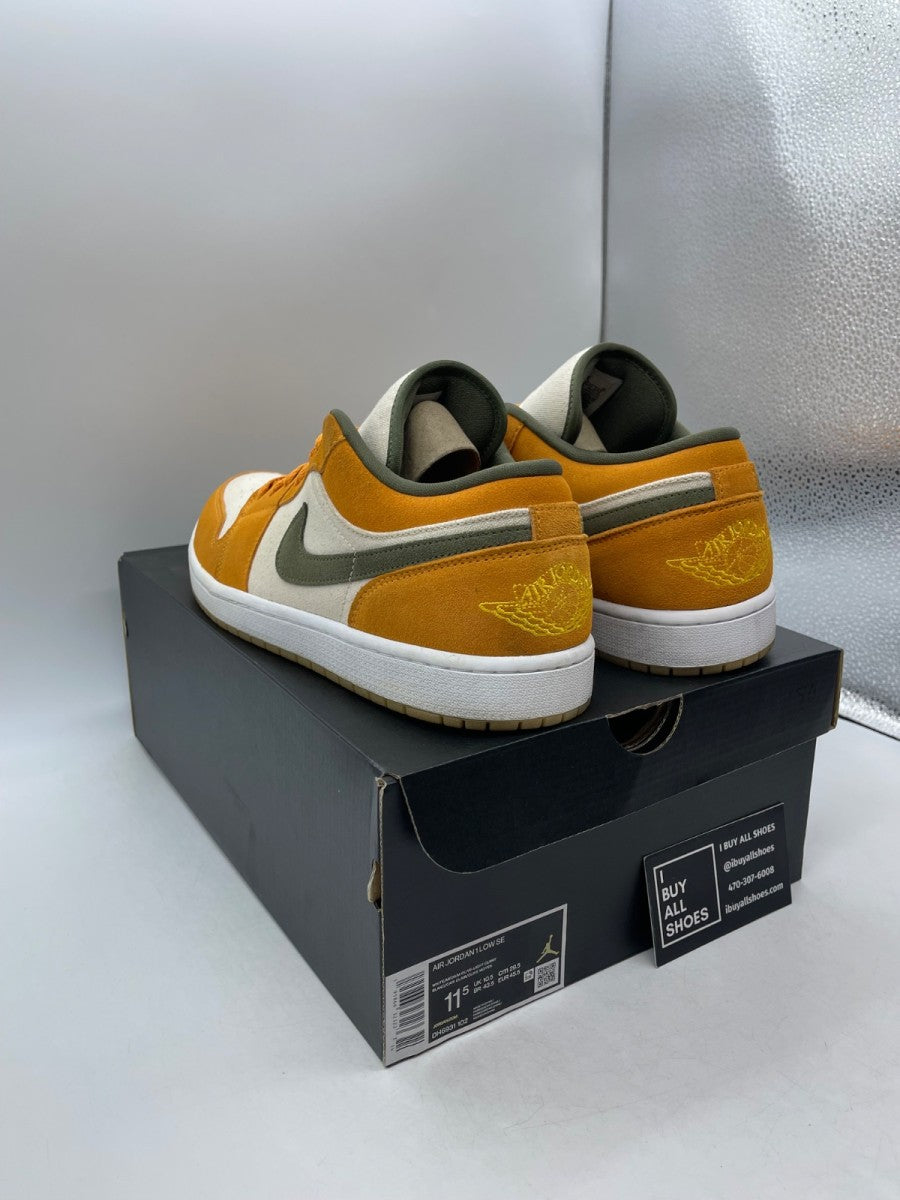 Jordan 1 Low SE Light Curry 11.5 (Moderately Worn Pre-Owned) - Image 4