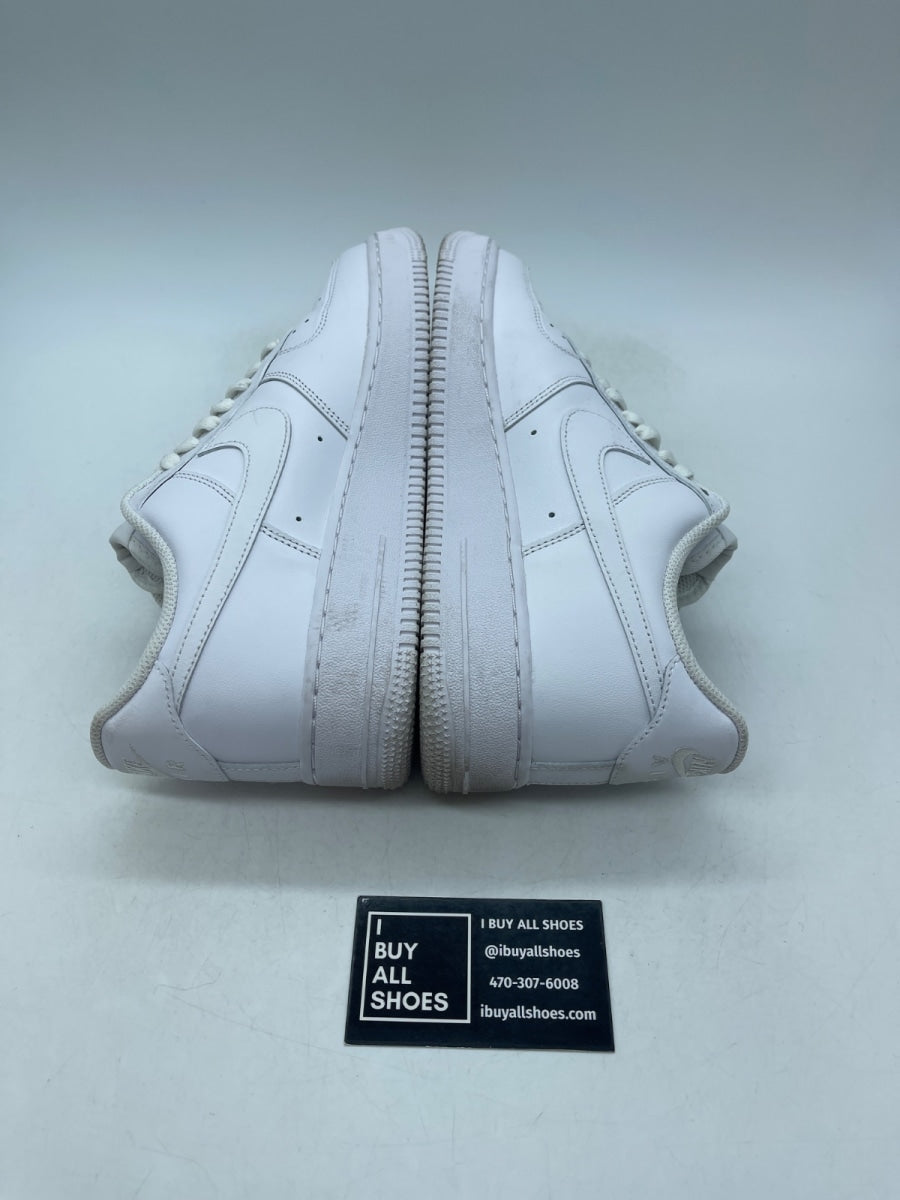 Nike Air Force 1 Low '07 White 8.5 (Moderately Worn Pre-Owned) - Image 6