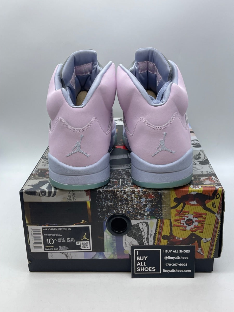 Jordan 5 Retro Easter (2022) 10.5 (Moderately Worn Pre-Owned) - Image 3