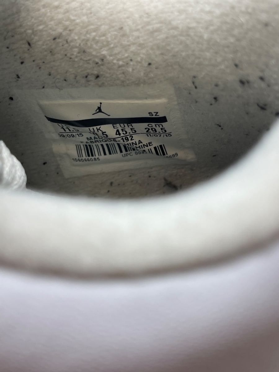 Jordan 4 Retro White Cement (2016) 11.5 (Heavily Worn Pre-Owned) - Image 8