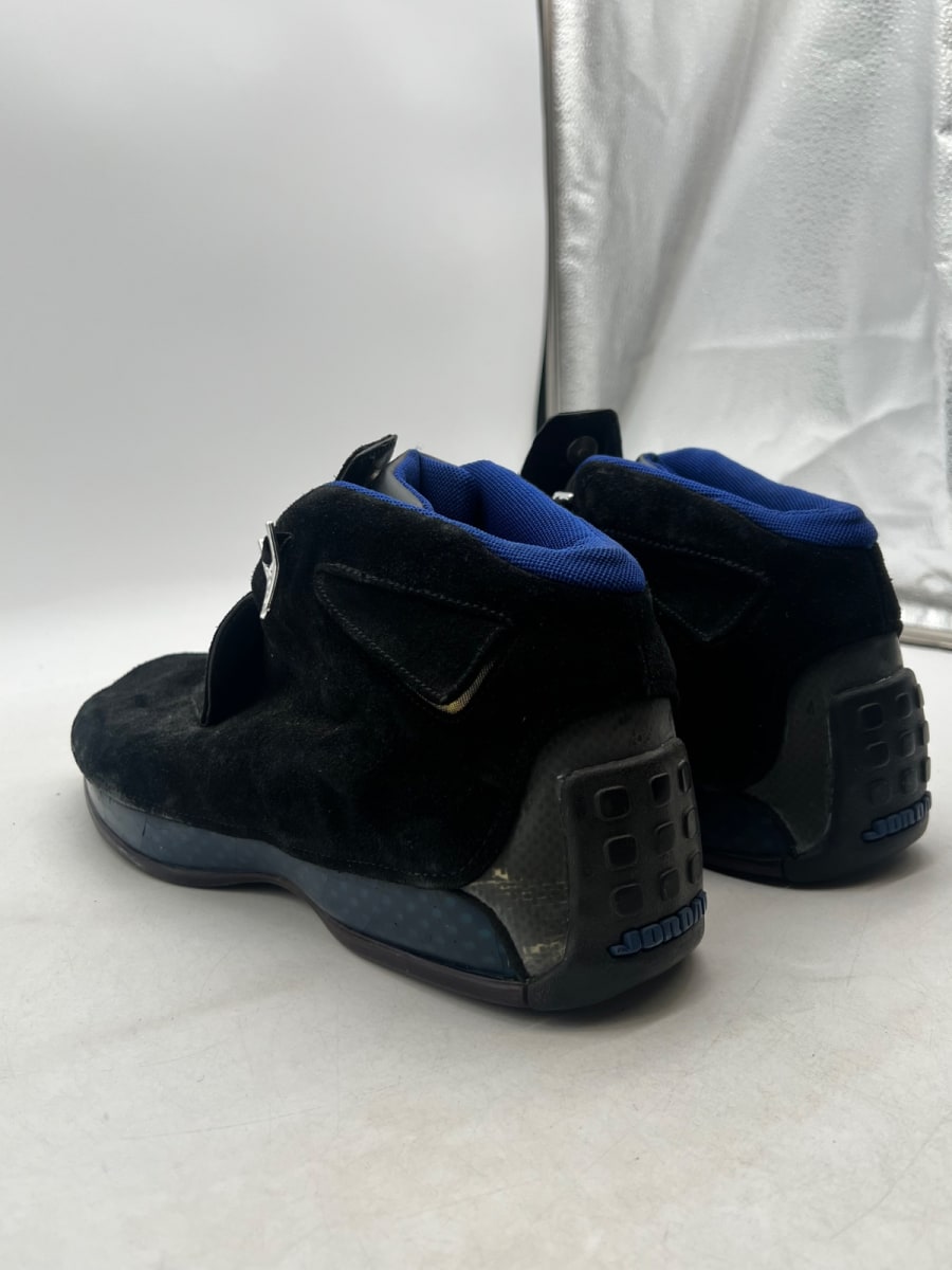 Jordan 18 OG Black Sport Royal (2003) 13 (Heavily Worn Pre-Owned) - Image 4