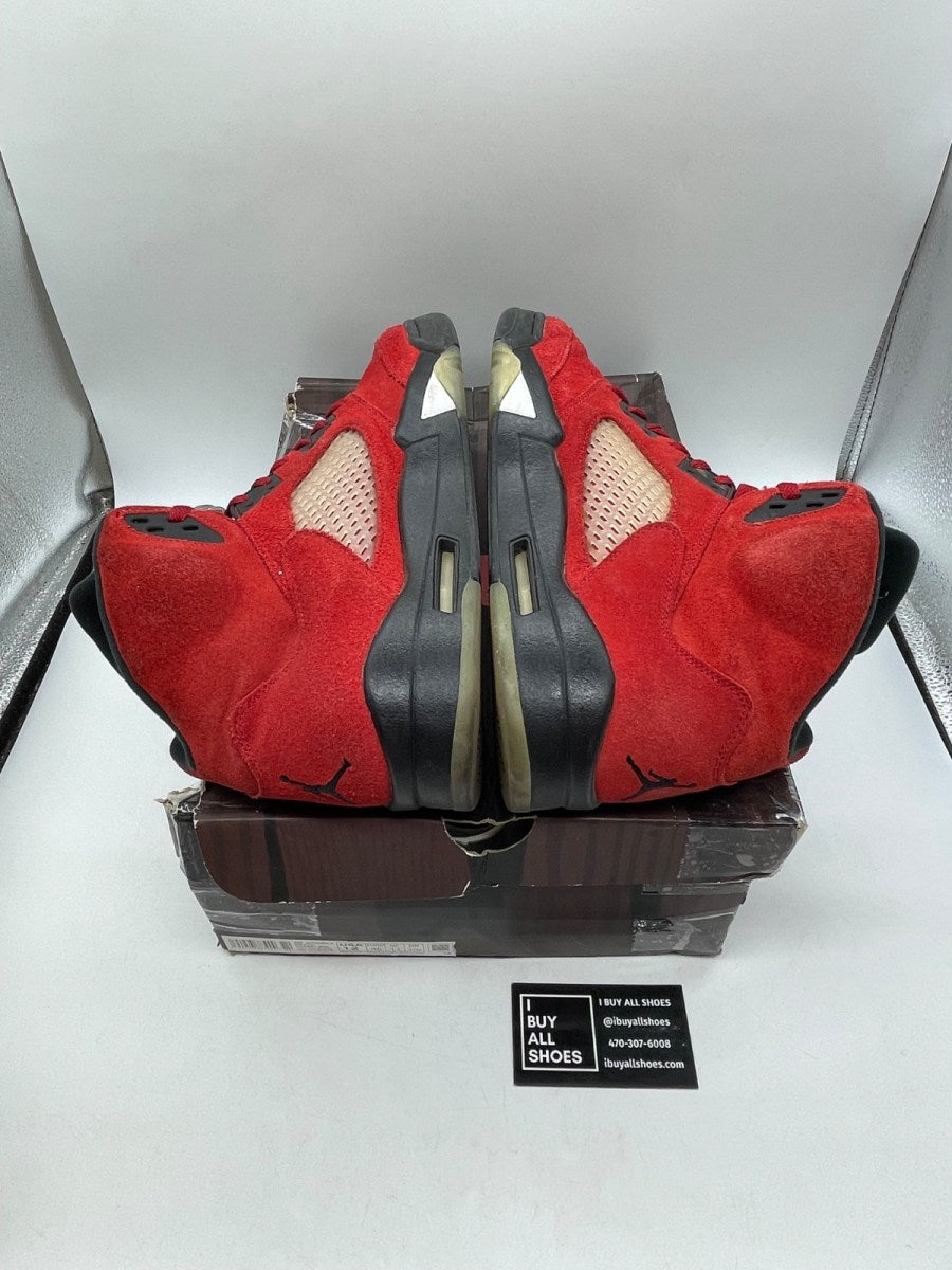 Jordan 5 Retro Raging Bull Red (2021) 12 (Moderately Worn Pre-Owned) - Image 6