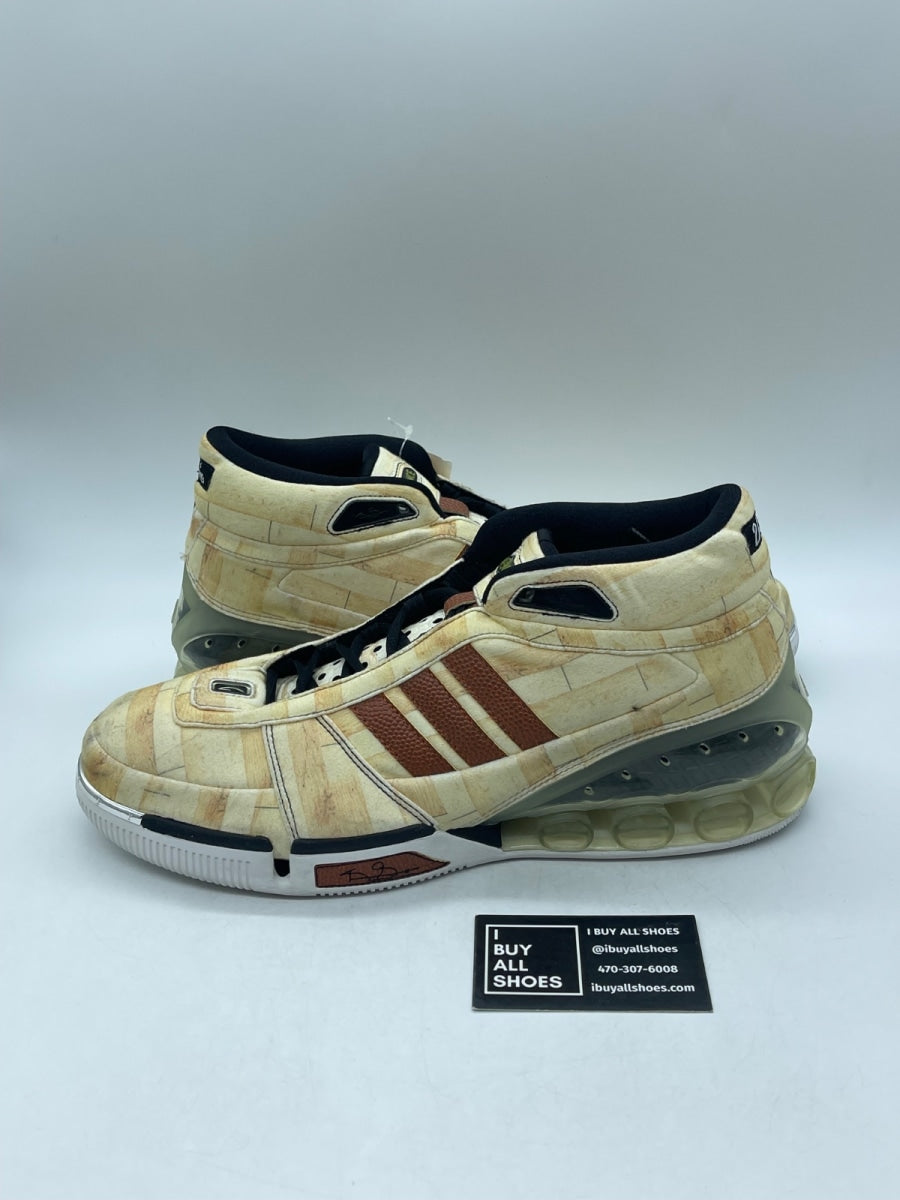 UNDRCRWN x adidas KG Bounce 'White Camel' 13 (Moderately Worn Pre-Owned) - Image 1