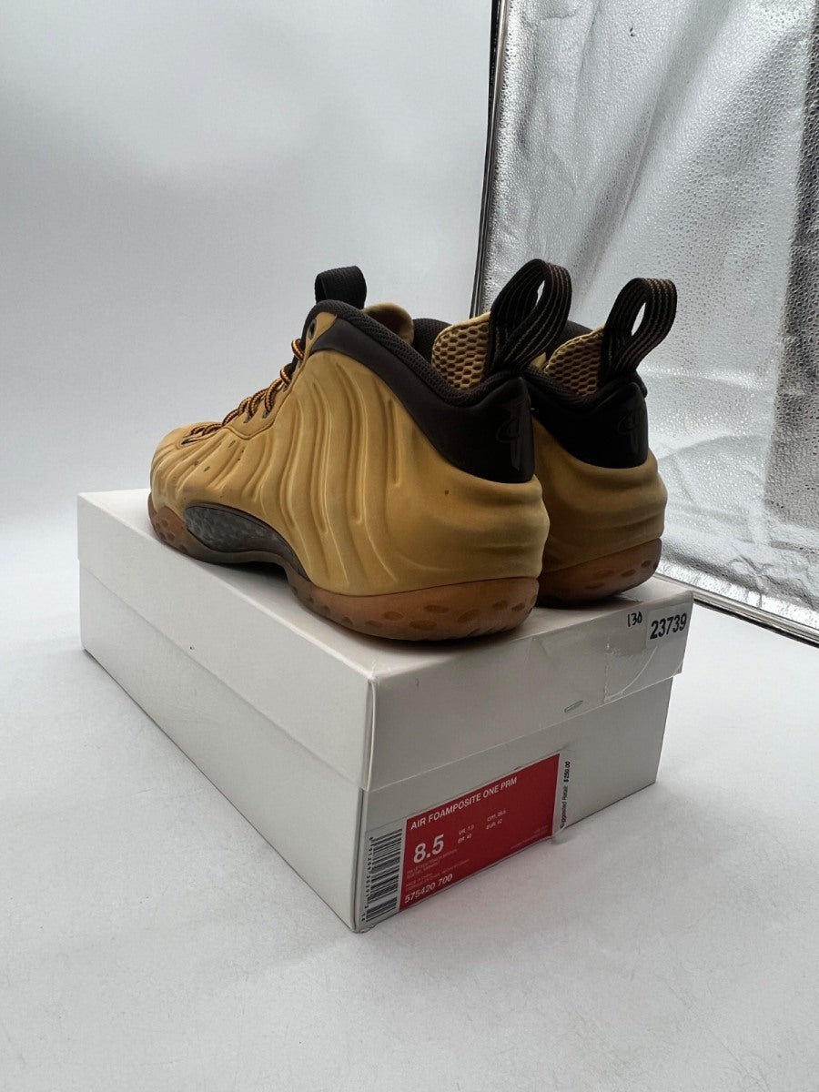 Nike Air Foamposite One Wheat 8.5 (Moderately Worn Pre-Owned)NikeHaystack/Track Brown - Image 6