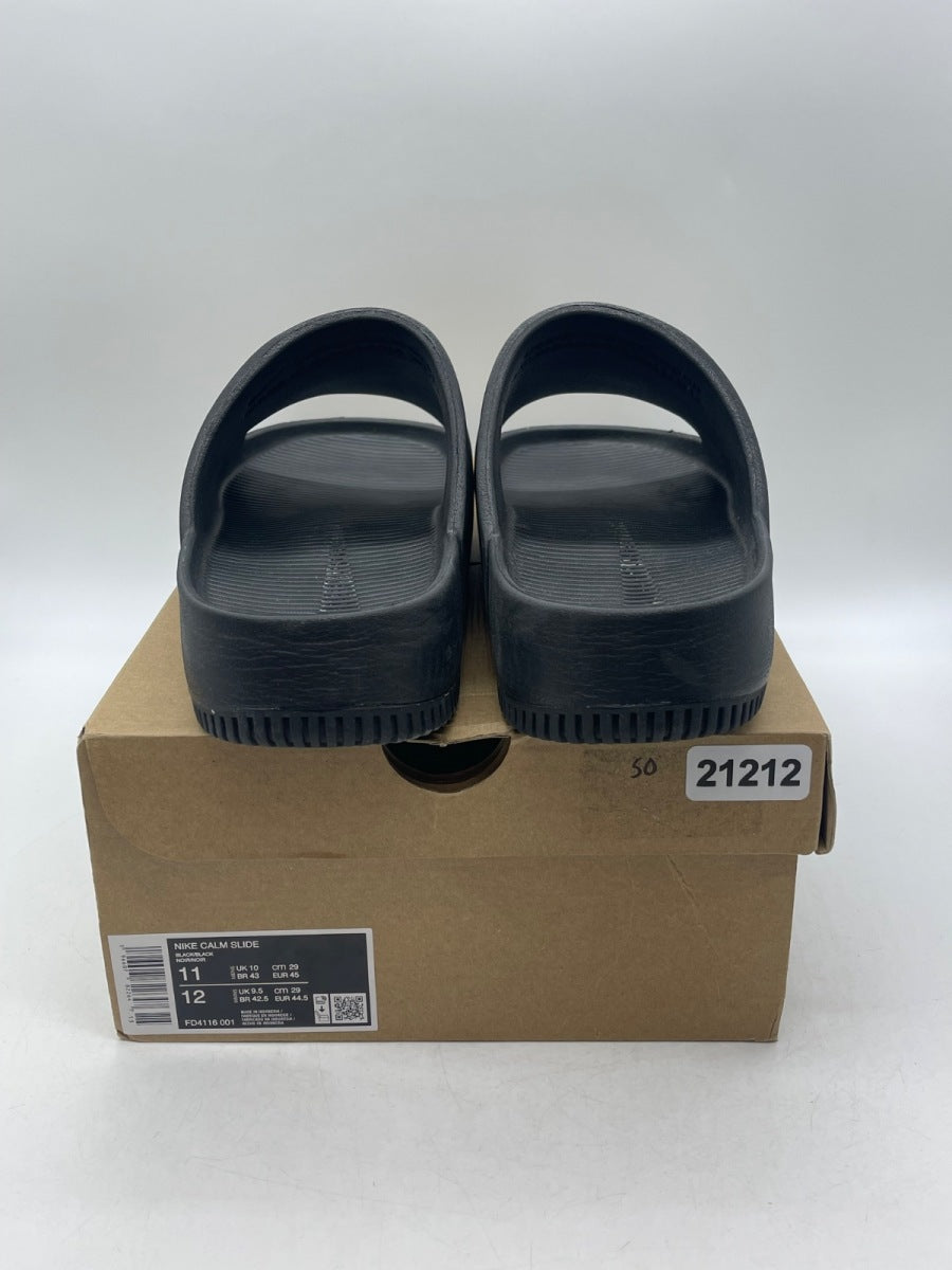 Nike Calm Slide Black 11 (Moderately Worn Pre-Owned) - Image 3