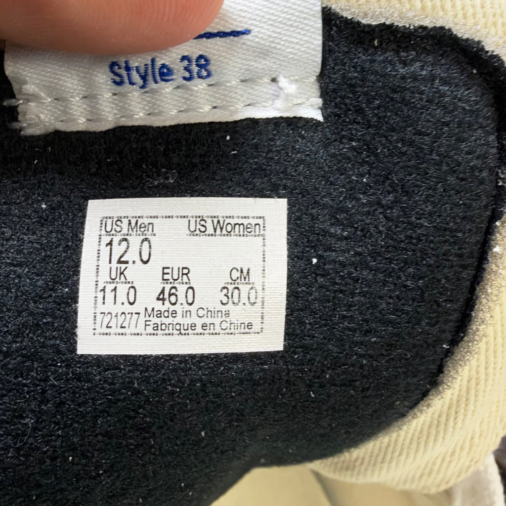 Vans Sk8-Hi 38 DX 'Cream White' (Size 12) - Image 7