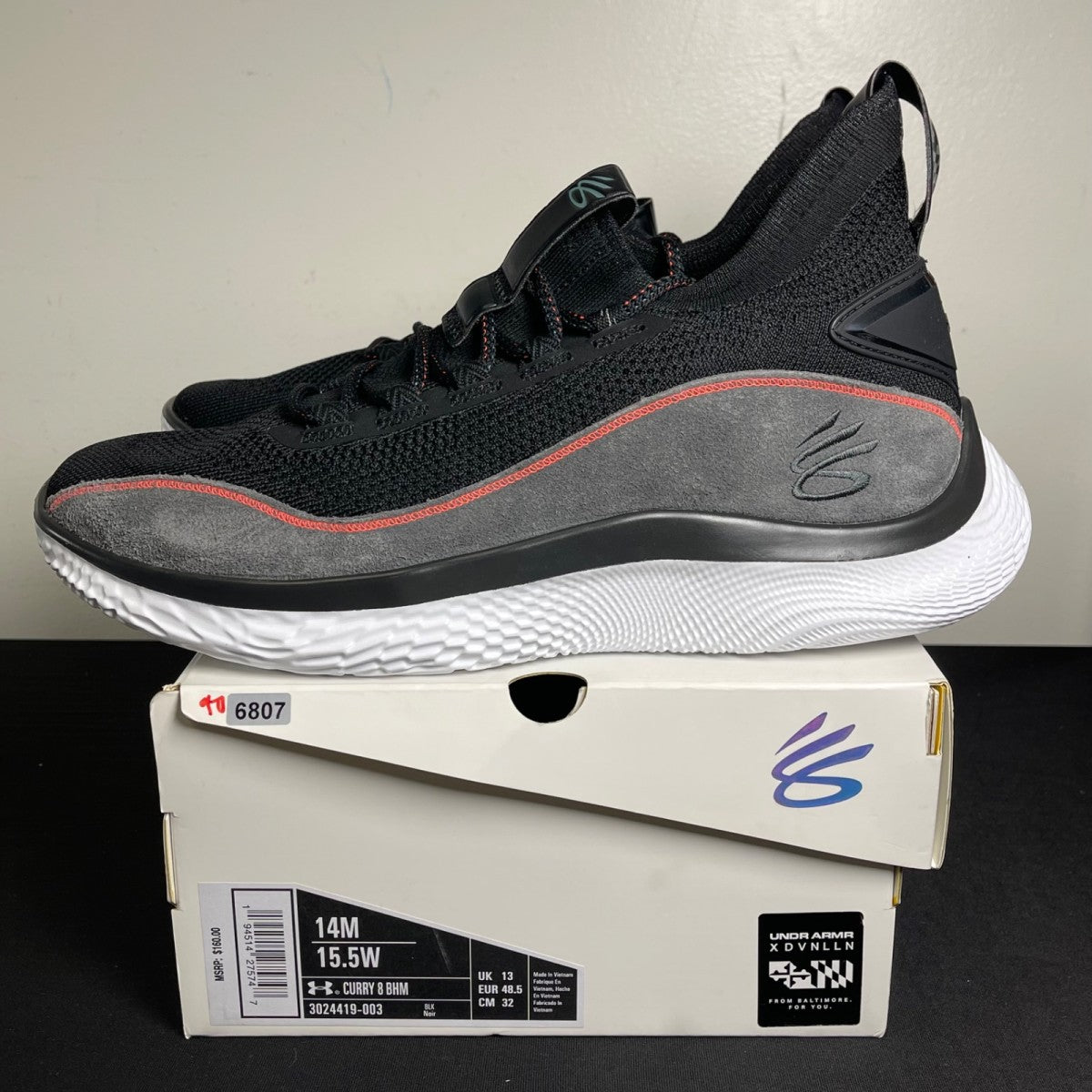 Curry Brand Curry Flow 8 Suede 'Beautiful Flow' (Size 14) - Image 3