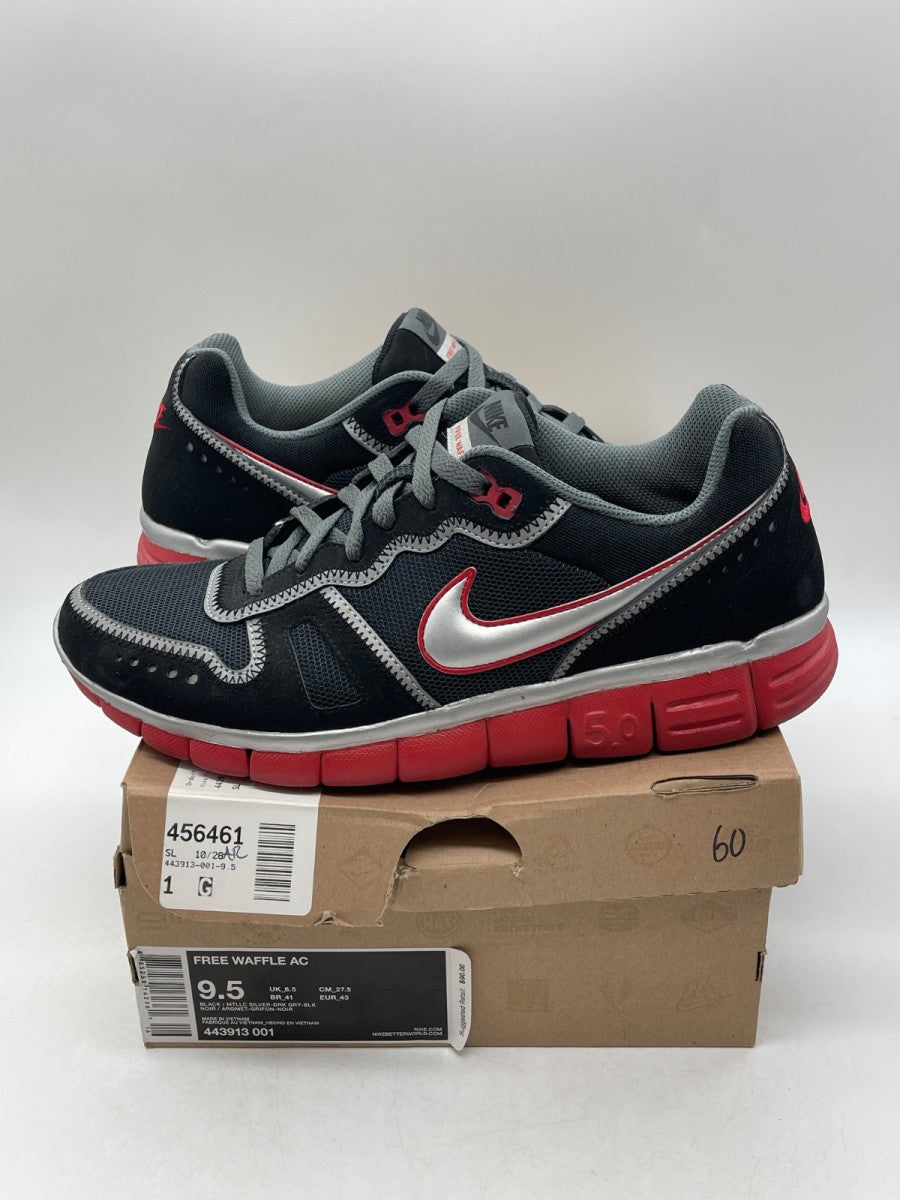 Nike Free Waffle AC 'Bred' 9.5 (Moderately Worn Pre-Owned) - Image 1