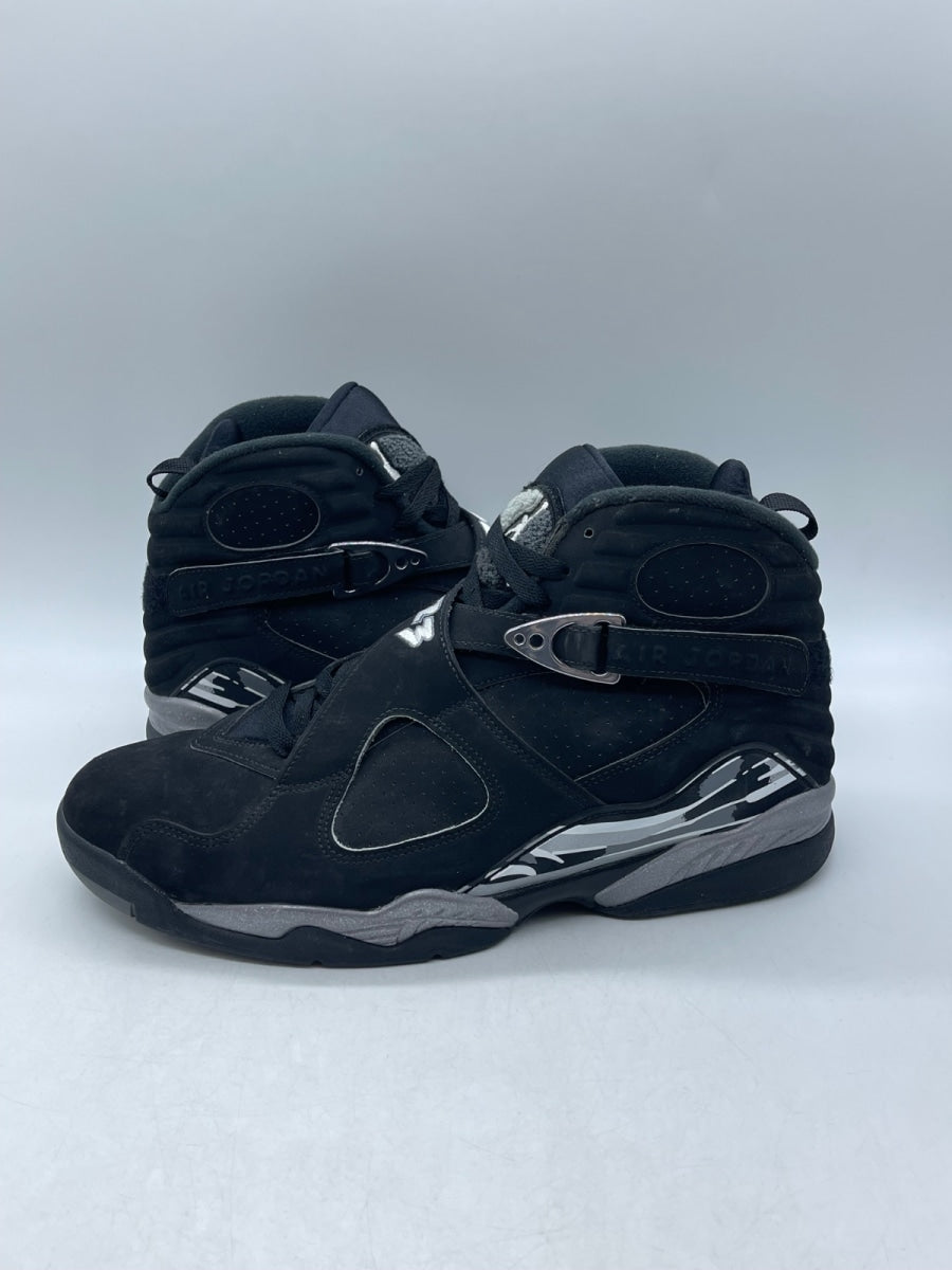 Jordan 8 Retro Chrome (2015) 13 (Moderately Worn Pre-Owned)JordanBlack/White-Light Graphite - Image 1