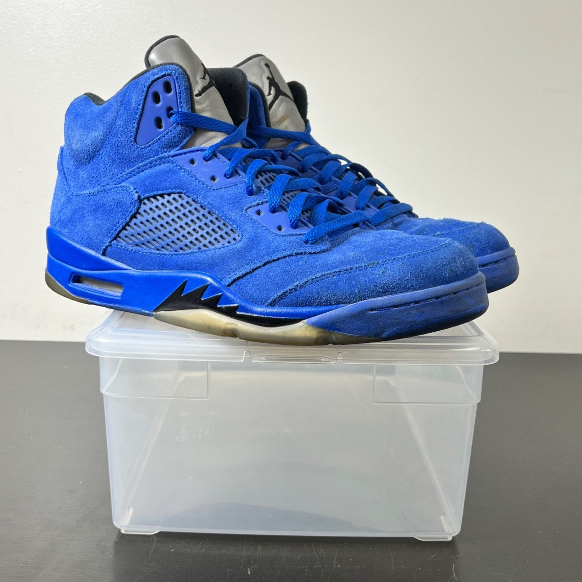 Jordan 5 Retro Blue Suede (Size 11.5) - Image 1