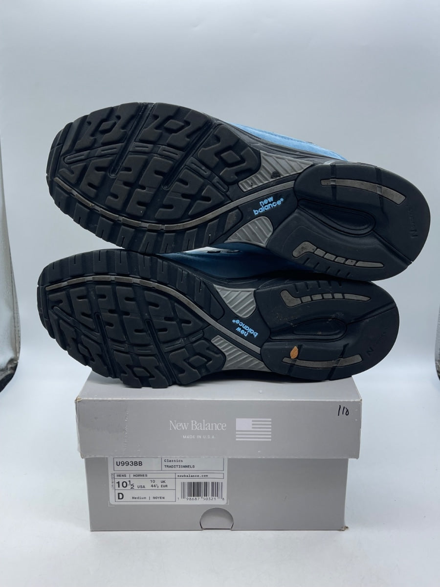 New Balance 993 MiUSA Community Blue 10.5 (Moderately Worn Pre-Owned)New BalanceCommunity Blue/Black - Image 7