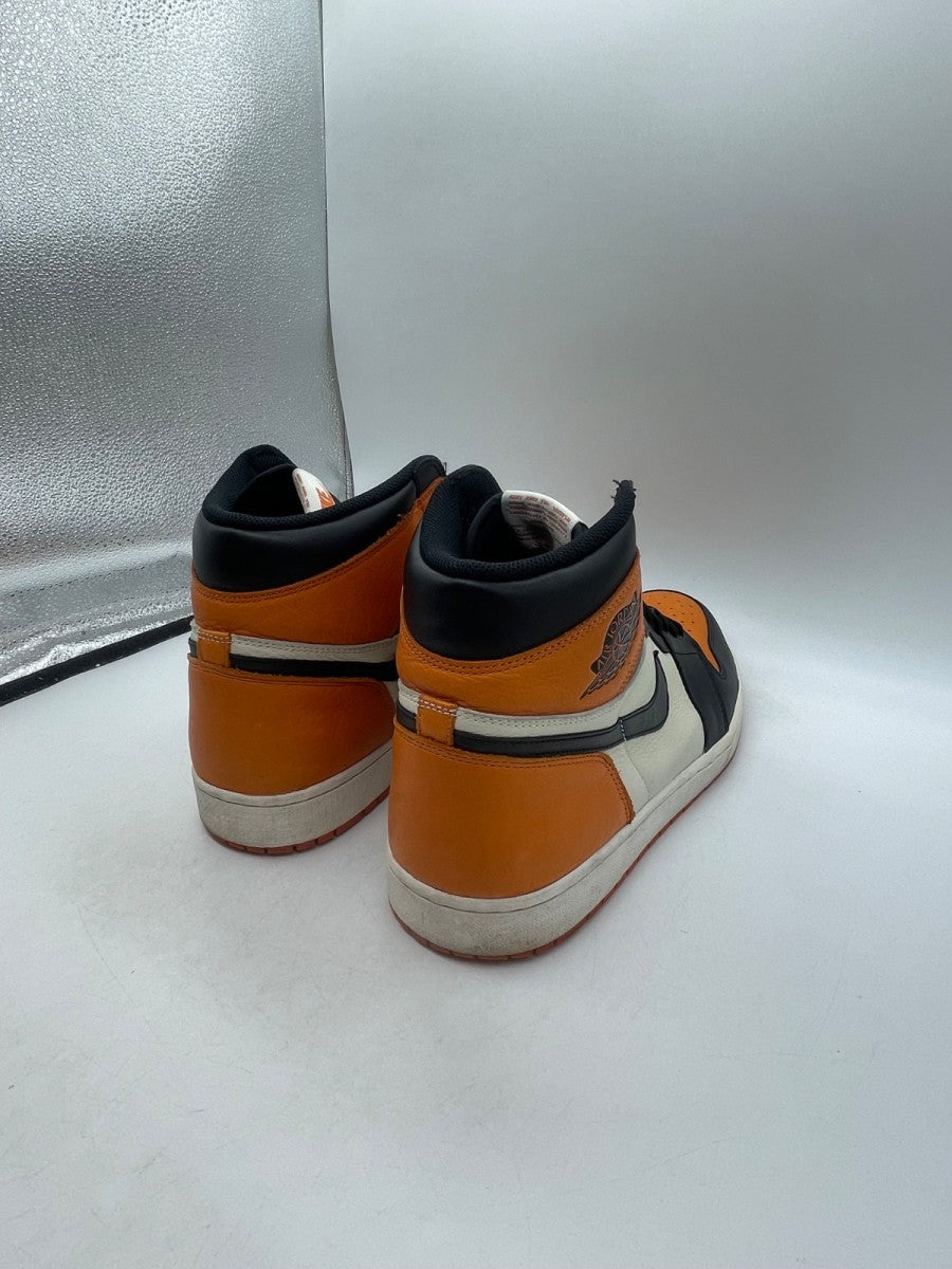 Jordan 1 Retro Shattered Backboard 16 (Moderately Worn Pre-Owned)JordanBlack/Starfish-Sail - Image 5