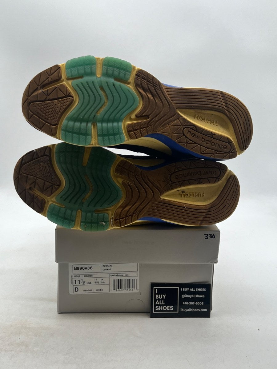 New Balance 990v6 MiUSA Action Bronson Lapis Lazuli 11.5 (Lightly Worn Pre-Owned) - Image 8