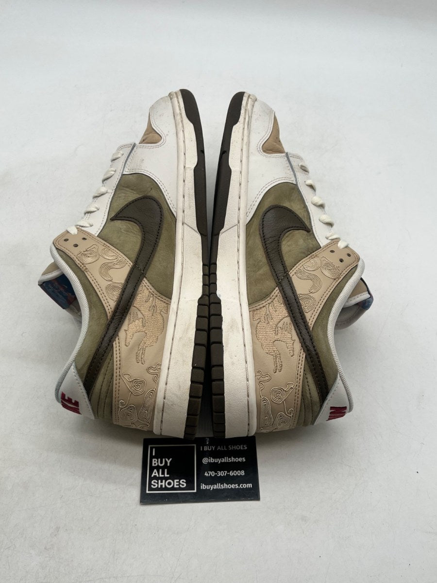Nike Dunk Low Pegasus Pack Linen Phantom 13 (Moderately Worn Pre-Owned) - Image 6