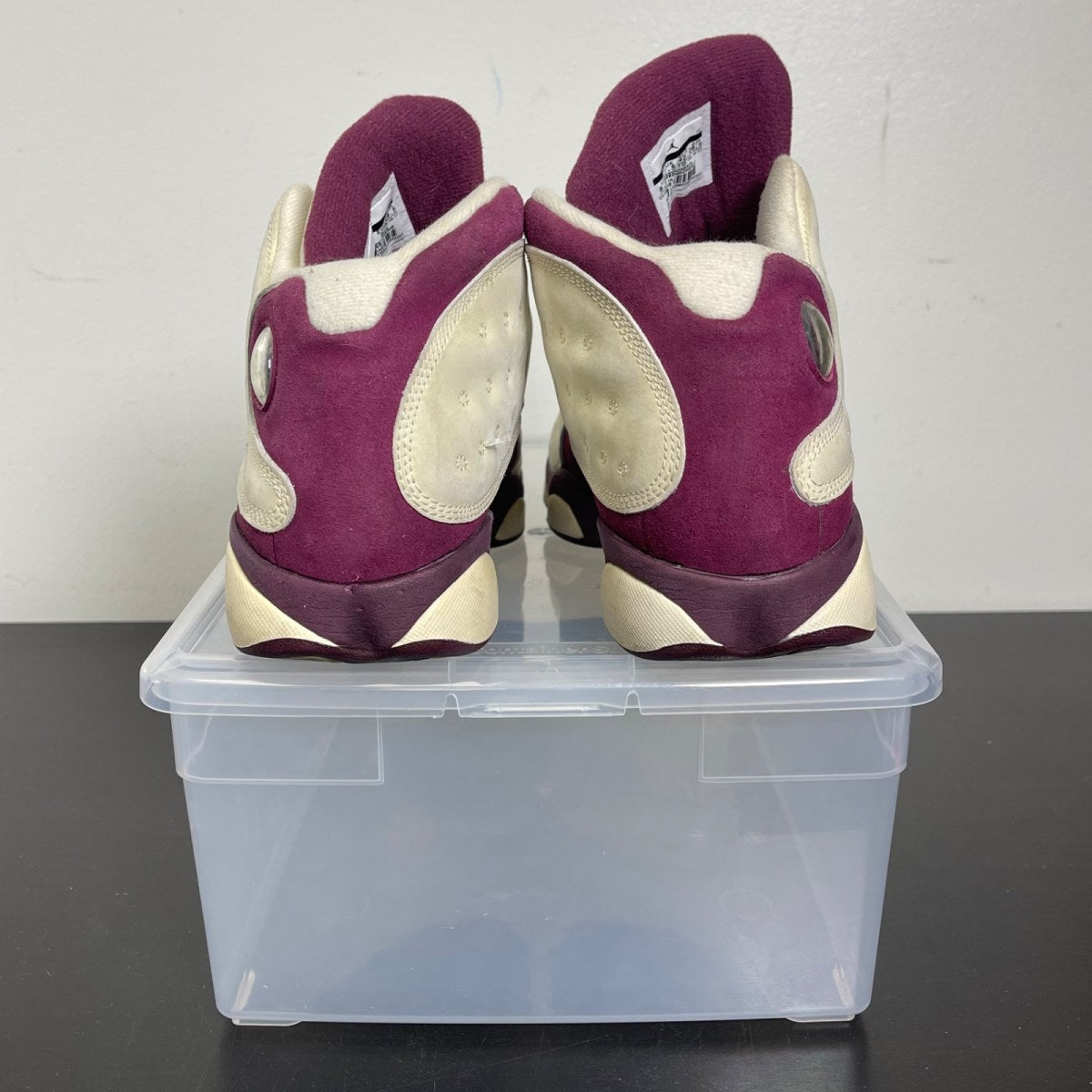 Jordan 13 Retro Bordeaux (GS) 8.5Y (Moderately Worn Pre-Owned)JordanSail/Metallic Red Bronze-Bordeaux - Image 4