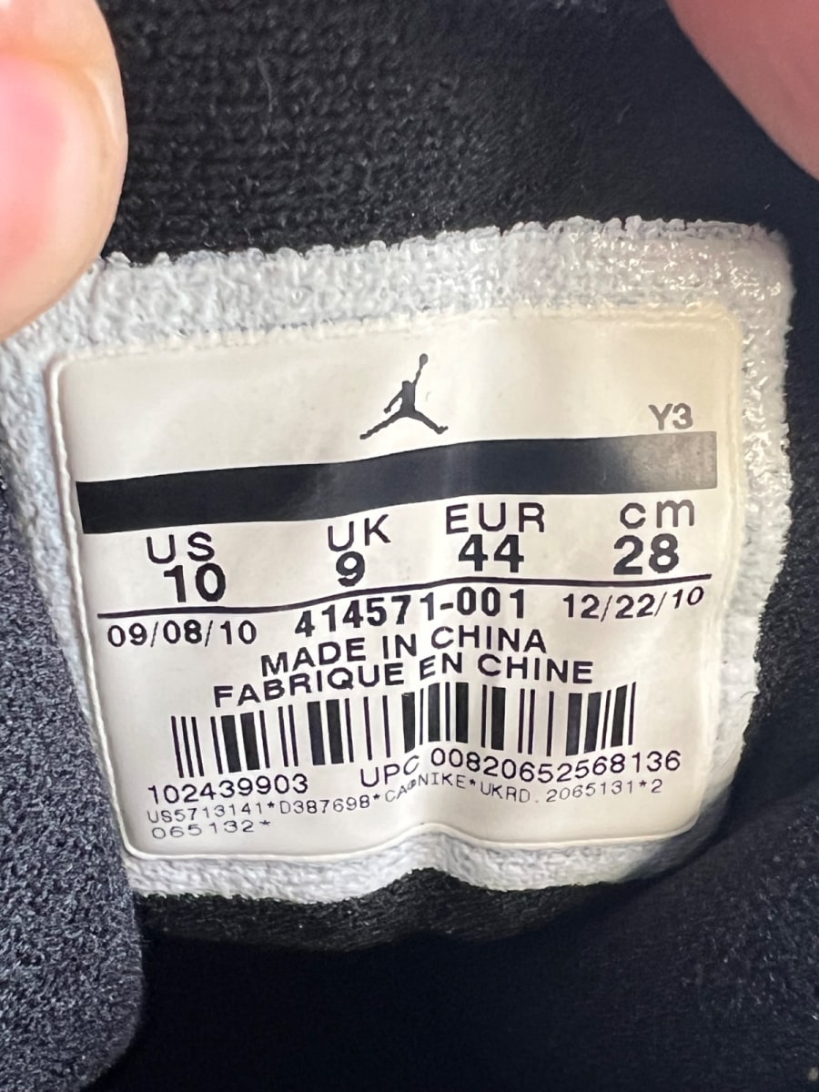 Jordan 13 Retro Playoffs (2011) 10 (Moderately Worn Pre-Owned) - Image 8