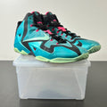 Nike LeBron 11 South Beach 12 (Lightly Worn Pre-Owned)NikeTurquoise/Black-Mint - Image 1