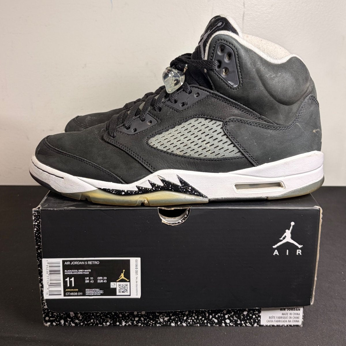Jordan 5 Retro Moonlight (2021) (Size 11) - aux