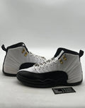 Jordan 12 Retro Taxi (2013) 10 (Moderately Worn Pre-Owned)JordanWhite/Black-Taxi - Image 1