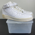 Nike Air Force 1 Mid '07 White 14 (Moderately Worn Pre-Owned)NikeWhite/White - Image 1