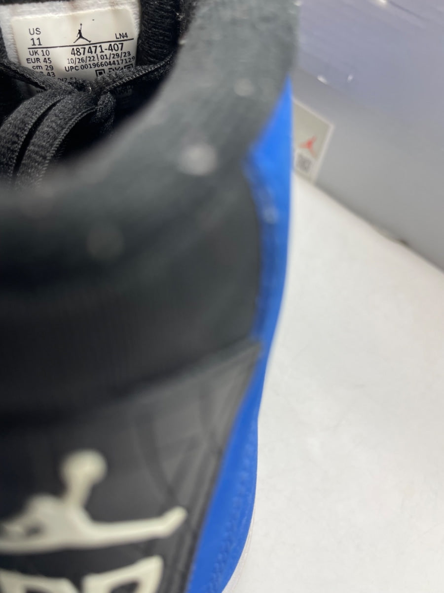 Jordan 14 Retro Laney (2023) 11 (Moderately Worn Pre-Owned)JordanVarsity Royal/Black-Varsity Maize-White - Image 8