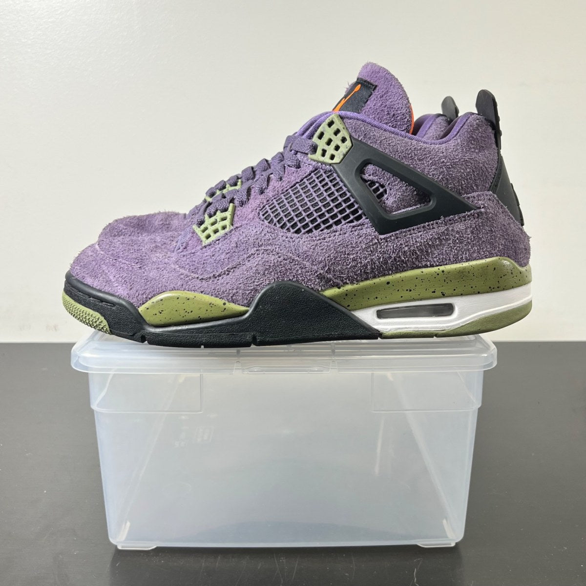 Jordan 4 Retro Canyon Purple (Women's) (Size 10.5W) - Image 3