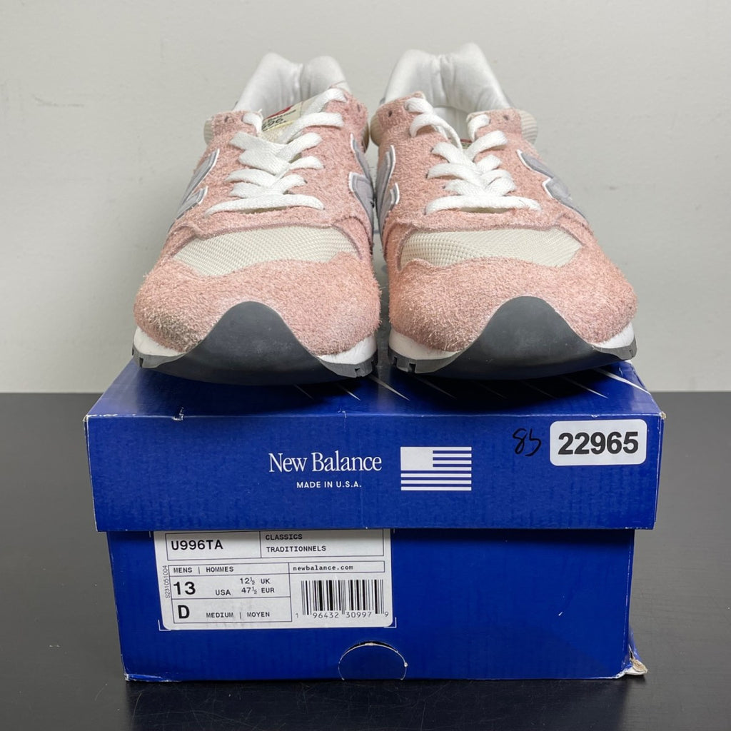 New Balance 996 MiUSA Pink Haze 13 (Moderately Worn Pre-Owned)New BalancePink Haze/Silver - Image 2