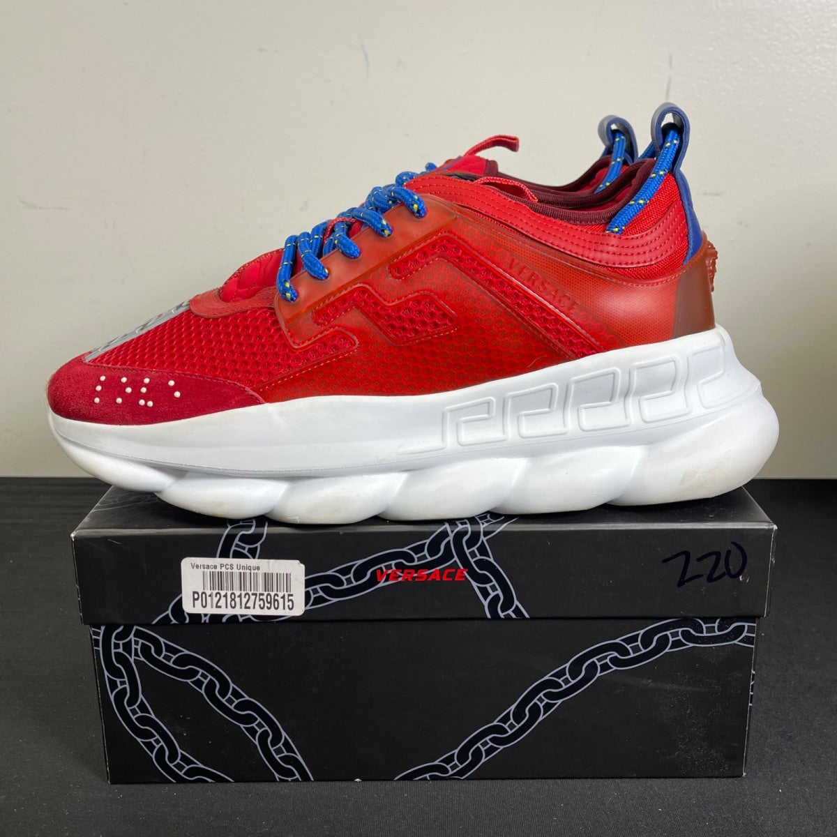 Versace Chain Reaction 'Red Cherry' (Size 43) - Image 3