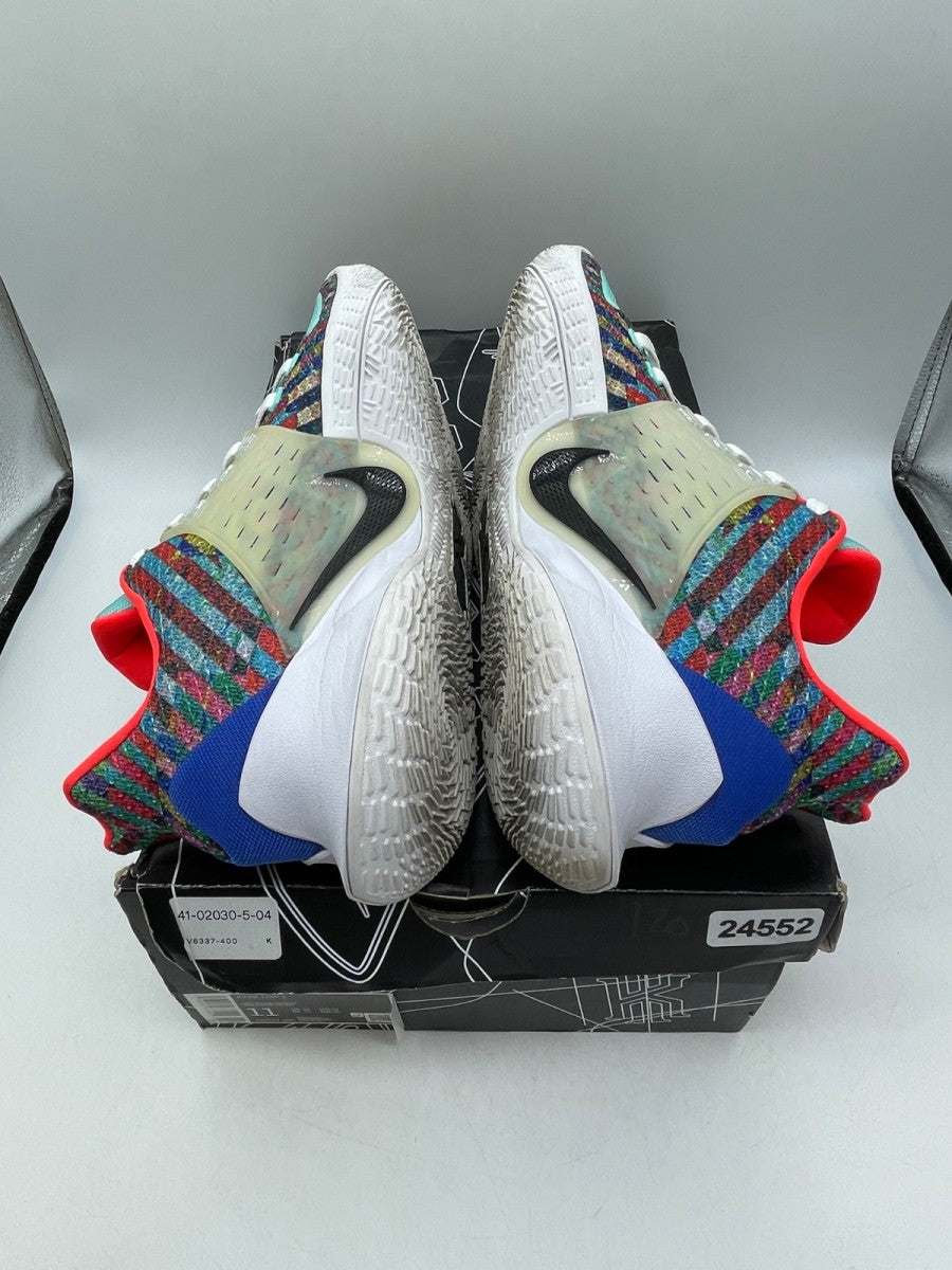 Nike Kyrie Low 2 Multi-Color 11 (Moderately Worn Pre-Owned)NikeLight Aqua/Black-White - Image 6