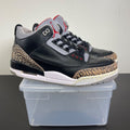 Jordan 3 Retro Black Cement (2011) 11 (Moderately Worn Pre-Owned)JordanBlack/Cement Grey-White-Varsity Red - Image 1
