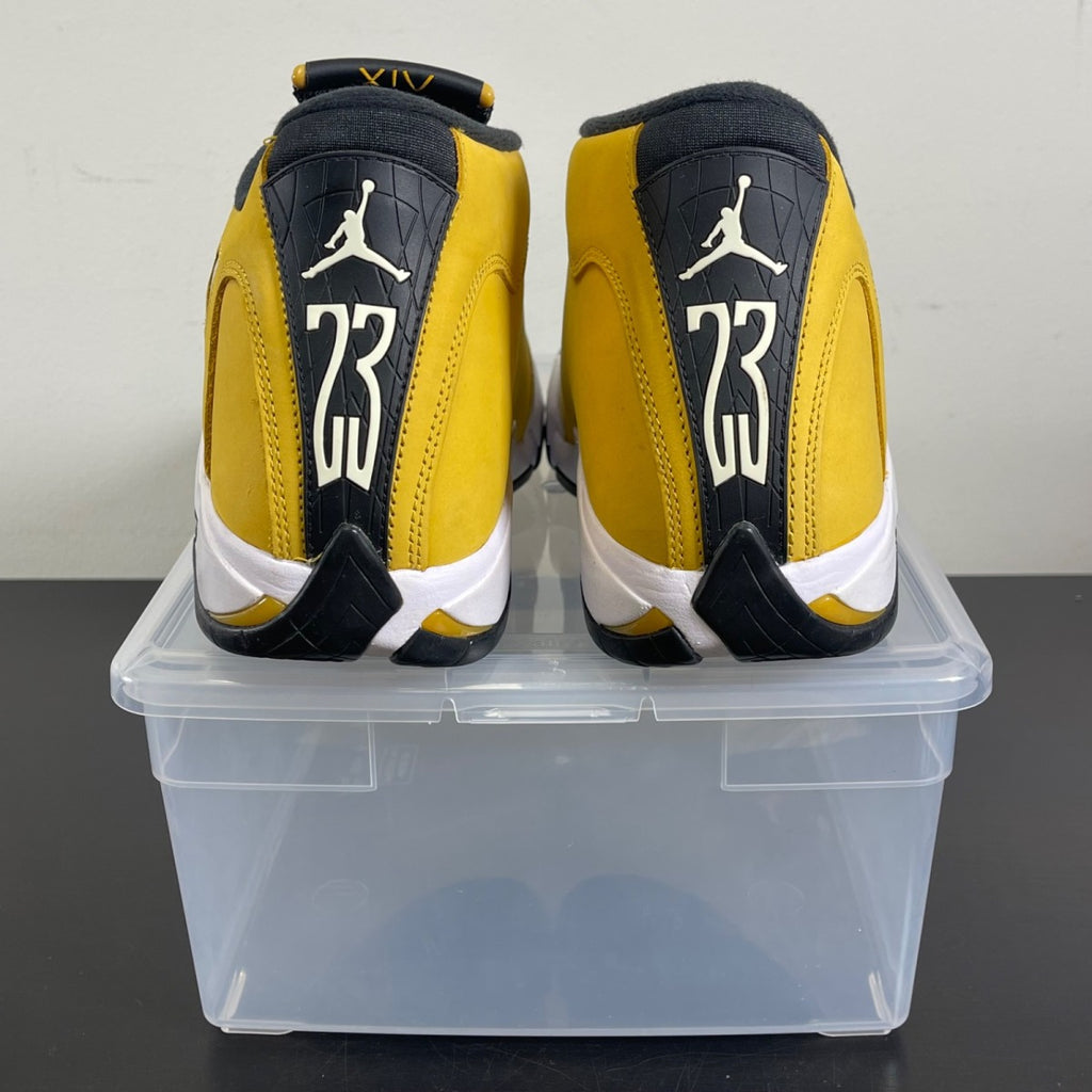 Jordan 14 Retro Light Ginger (2022) 11 (Moderately Worn Pre-Owned)JordanLight Ginger/Black/White - Image 4
