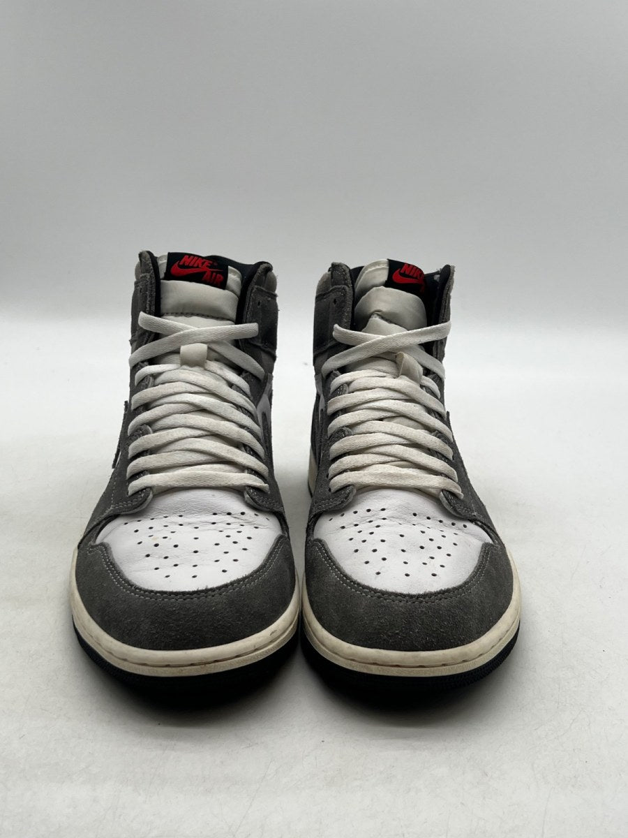 Jordan 1 Retro High OG Washed Black 10.5 (Moderately Worn Pre-Owned)JordanBlack/Fire Red/Light Smoke Grey/Sail - Image 2