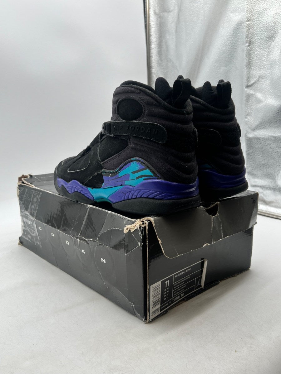 Jordan 8 Retro Aqua (2007) 11 (Heavily Worn Pre-Owned) - Image 6