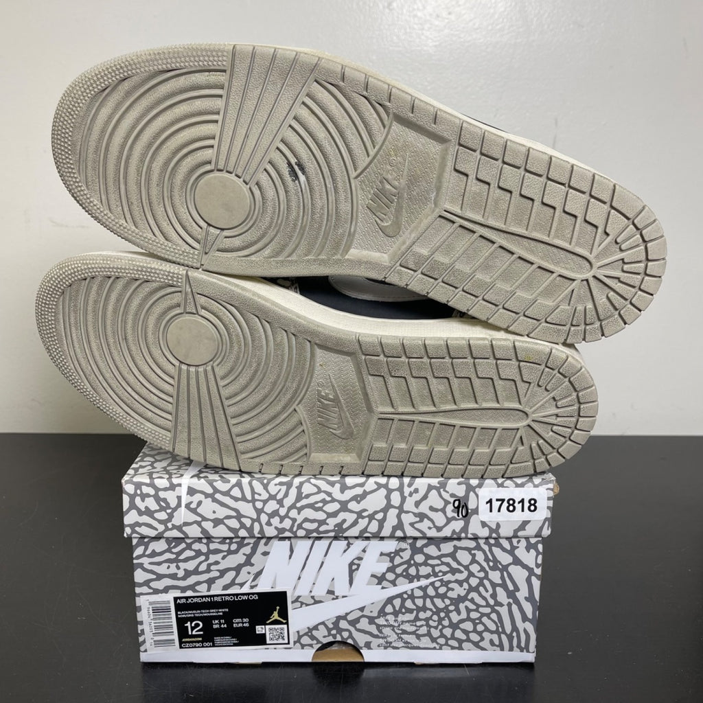 Jordan 1 Retro Low OG Black Cement (Size 12) - Image 5