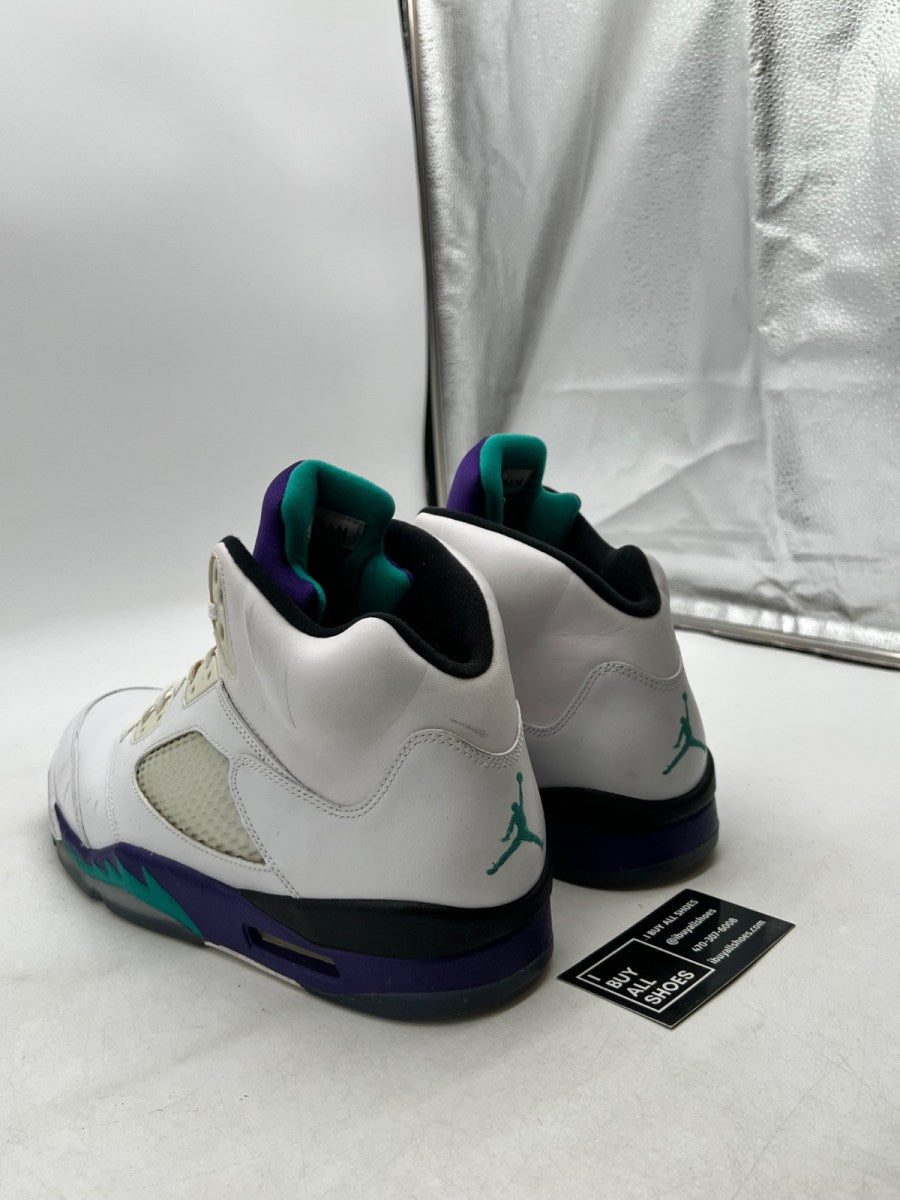Jordan 5 Retro Grape (2013) 13 (Moderately Worn Pre-Owned) - Image 4
