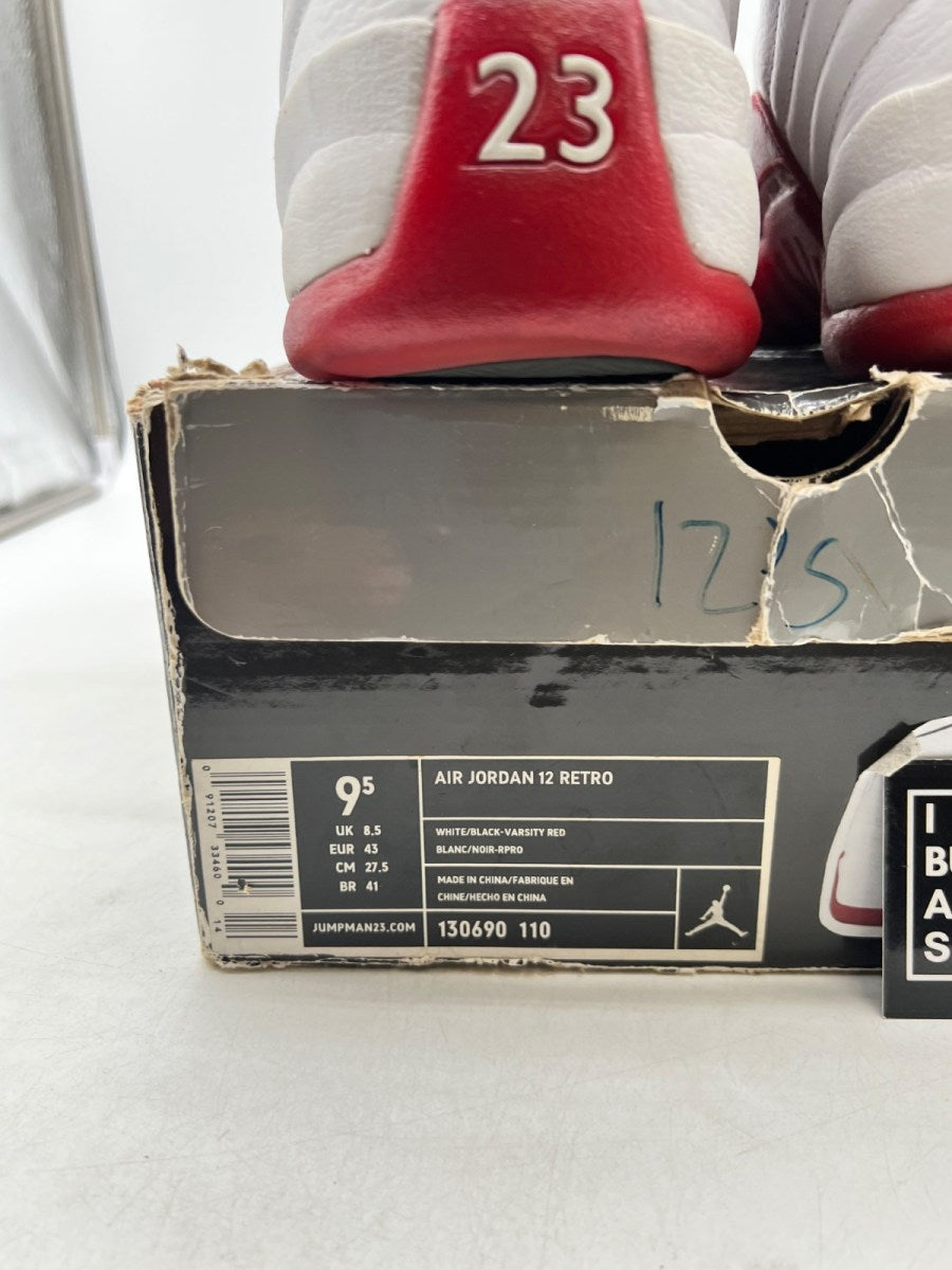 Jordan 12 Retro Cherry (2009) 9.5 (Heavily Worn Pre-Owned) - Image 6