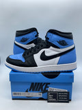 Jordan 1 Retro High OG UNC Toe 12 (Moderately Worn Pre-Owned) - Image 1