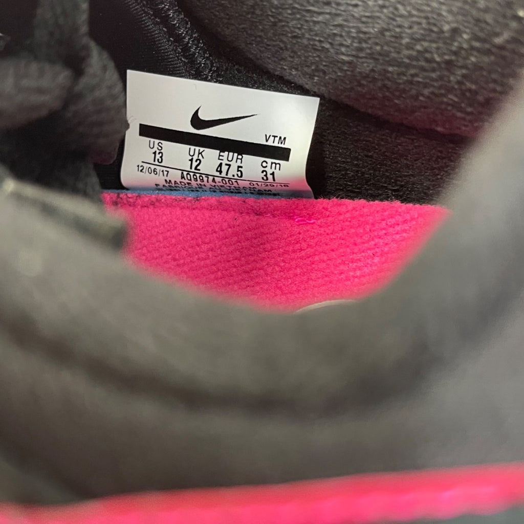 Nike Air Max 180 Black Pink Blast 13 (Moderately Worn Pre-Owned)NikeBlack/Pink Blast-Wolf Grey - Image 6