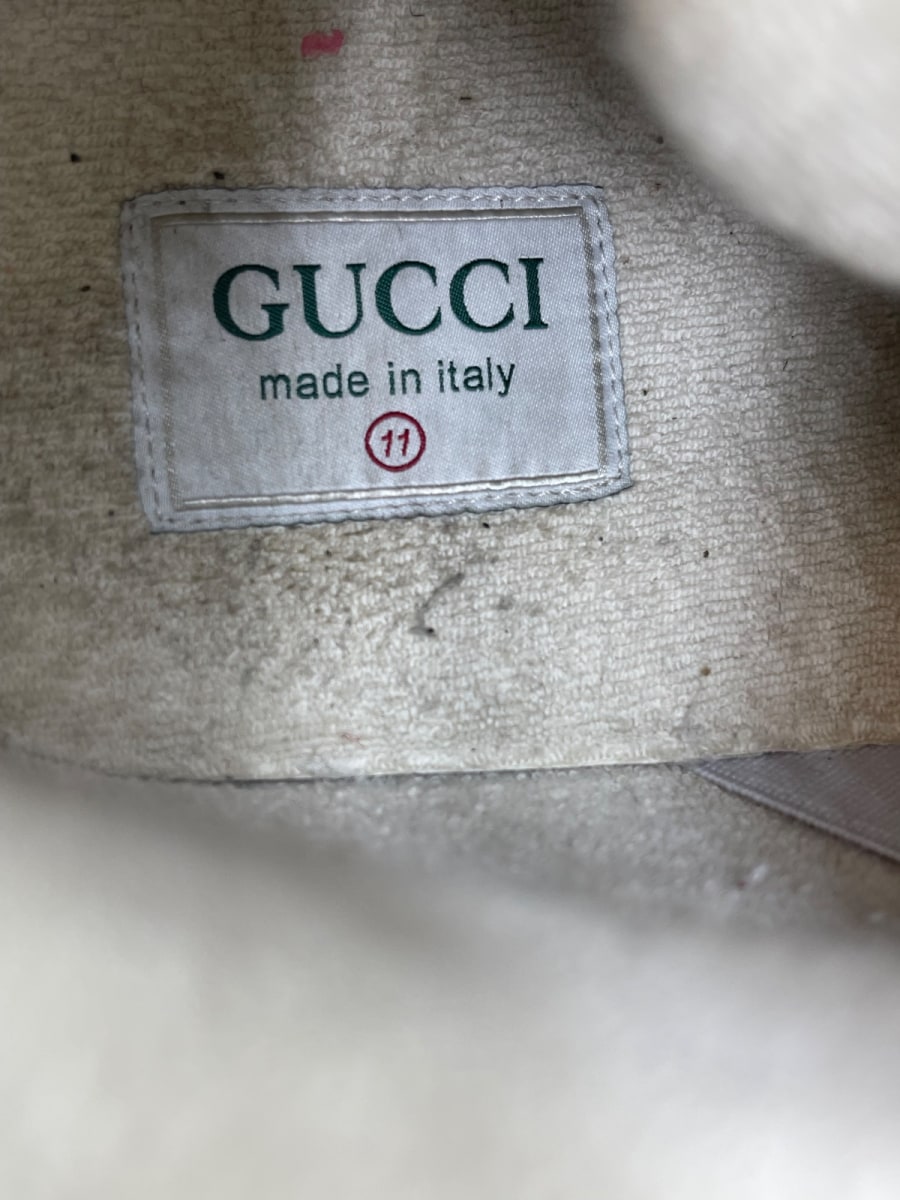 Gucci Ultrapace Mid 'Black Grey' 11 (Moderately Worn Pre-Owned) - Image 8