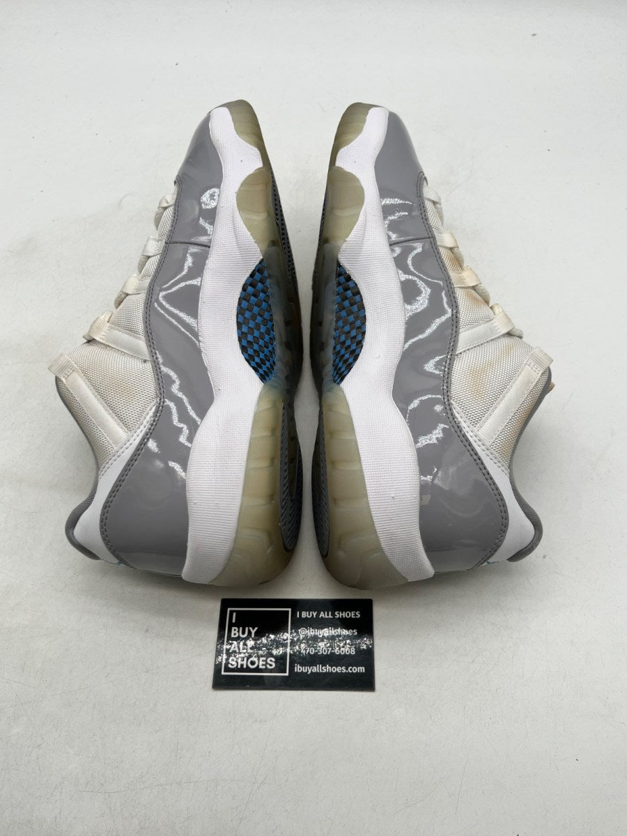 Jordan 11 Retro Low Cement Grey 12 (Heavily Worn Pre-Owned) - Image 6