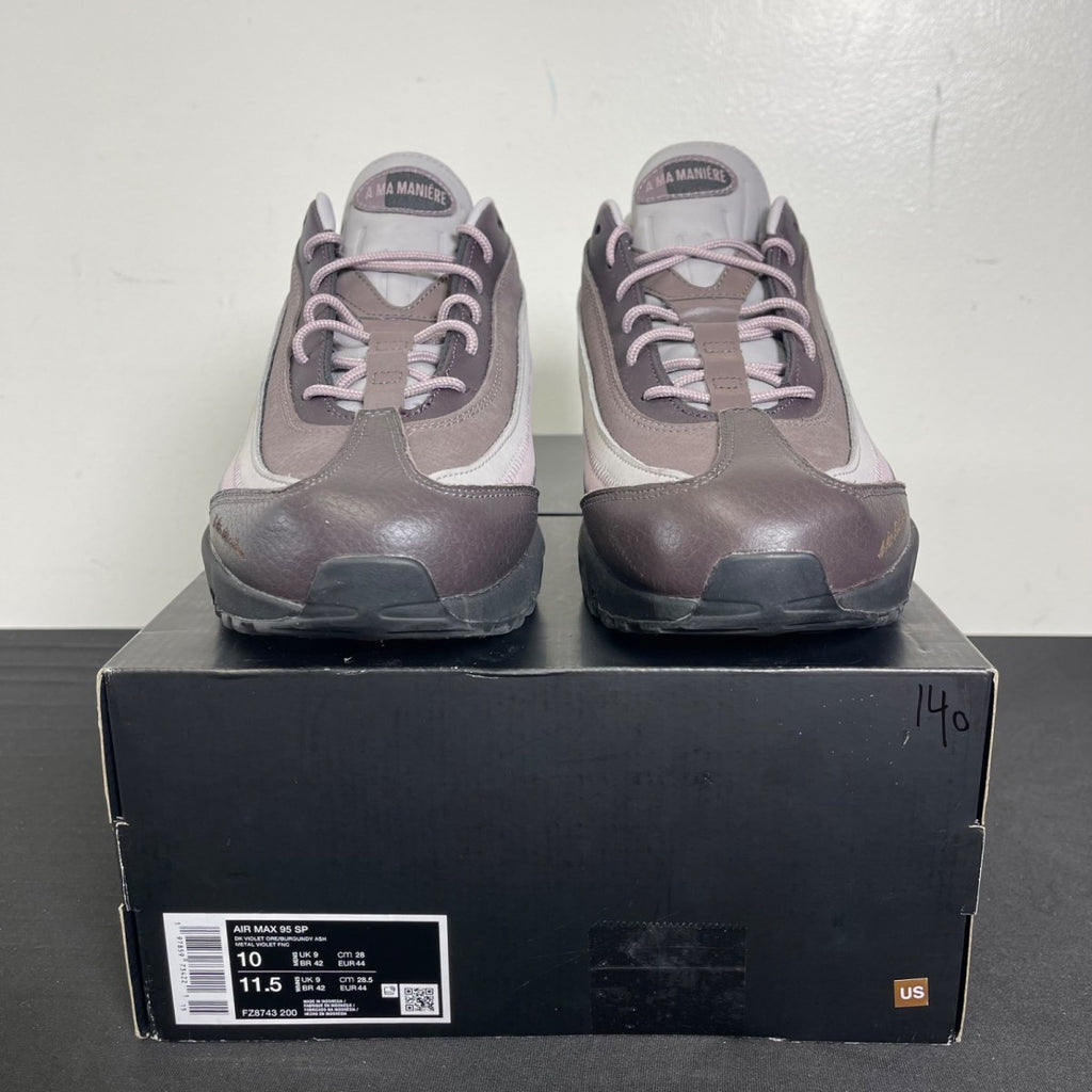 Nike Air Max 95 SP A Ma Maniére While You Were Sleeping 10 (Moderately Worn Pre-Owned)NikeDark Violet Ore/Burgundy Ash - Image 2