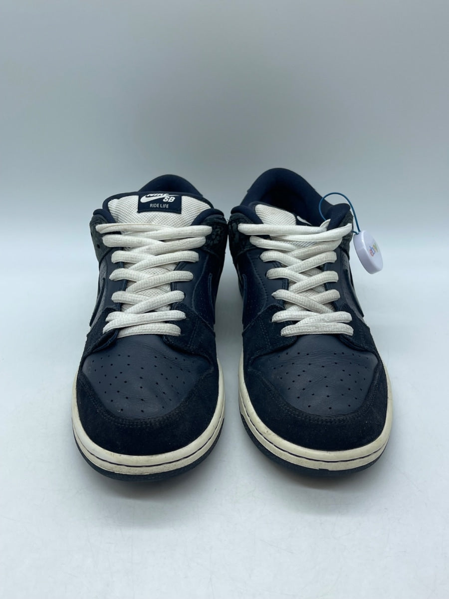 Nike SB Dunk Low Murasaki Ride Life 11 (Moderately Worn Pre-Owned)NikeDark Obsidian/Dark Obsidian-White - Image 2