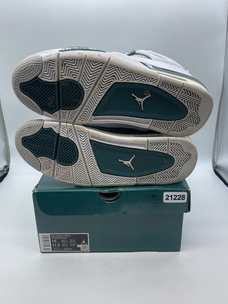 Jordan 4 Retro Oxidized Green 10 (Moderately Worn Pre-Owned) - Image 7