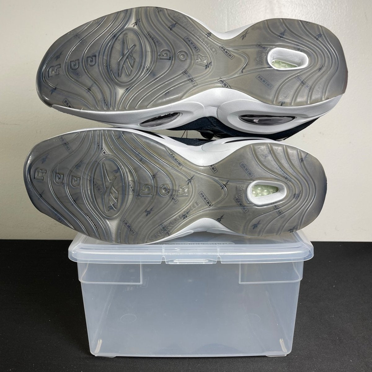 Reebok Question Mid Panini Black Pulsar Prizm (Size 12) - aux