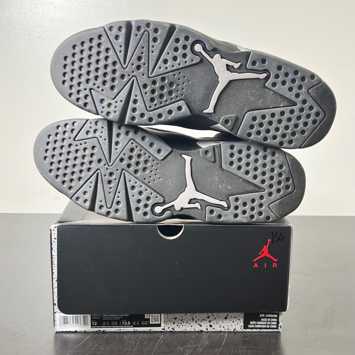 Jordan 6 Retro Cap and Gown 12 (Lightly Worn Pre-Owned)JordanBlack/Multi-Color/Multi-Color - Image 6
