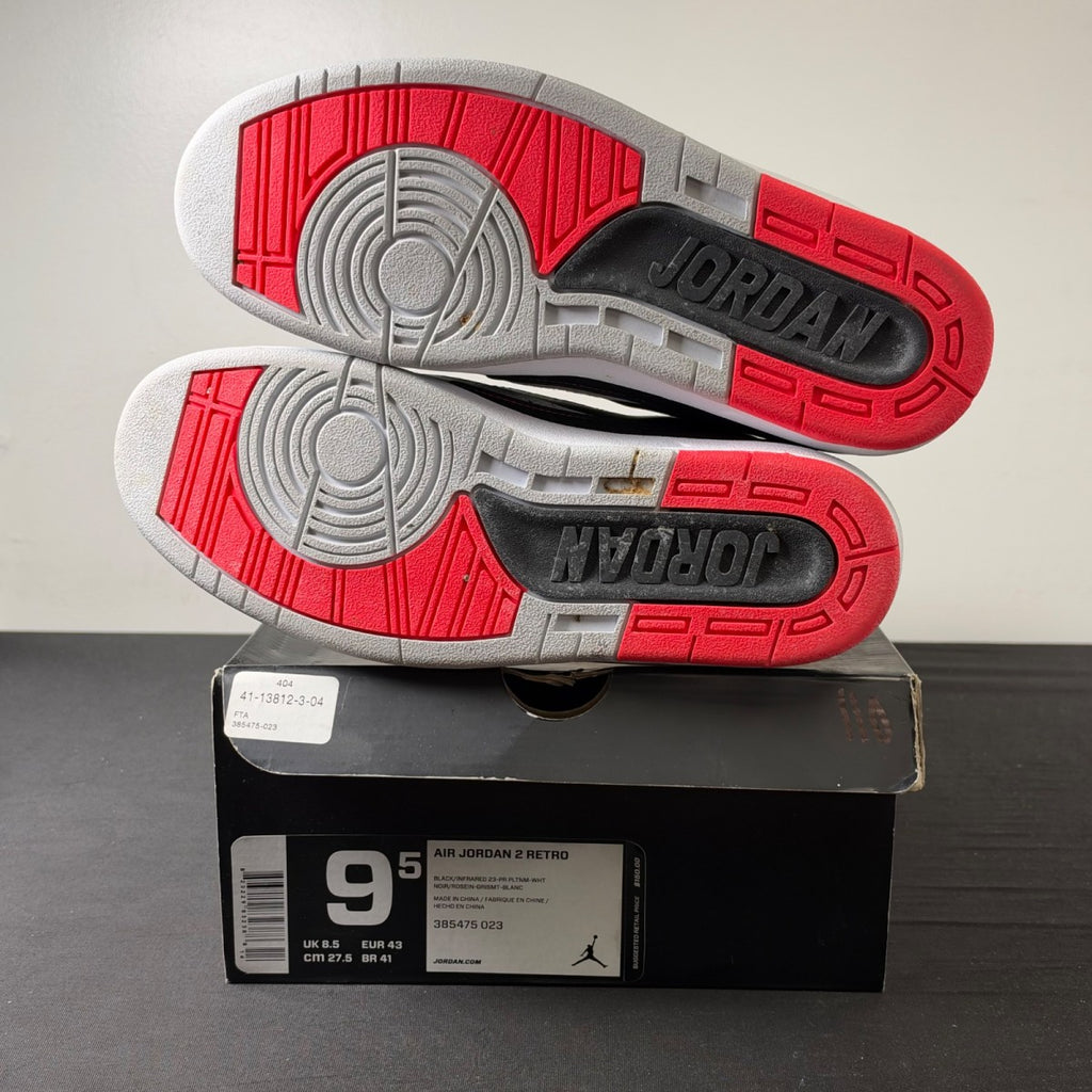 Jordan 2 Retro Infrared Cement (Size 9.5) - Image 6