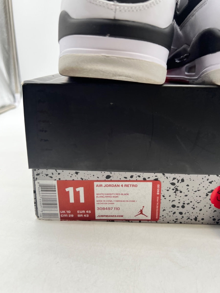 Jordan 4 Retro Fire Red (2012) 11 (Moderately Worn Pre-Owned) - Image 6