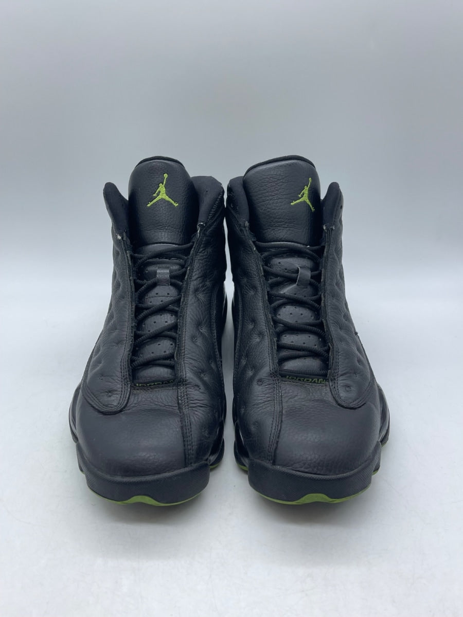 Jordan 13 Retro Altitude (2017) 12 (Moderately Worn Pre-Owned)JordanBlack/Altitude Green - Image 2