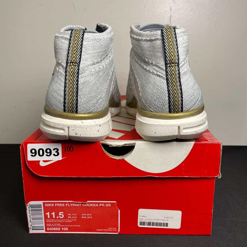 Nike Free Flyknit Chukka PR QS 'Gold Trophy Pack' (Size 11.5) - Image 4