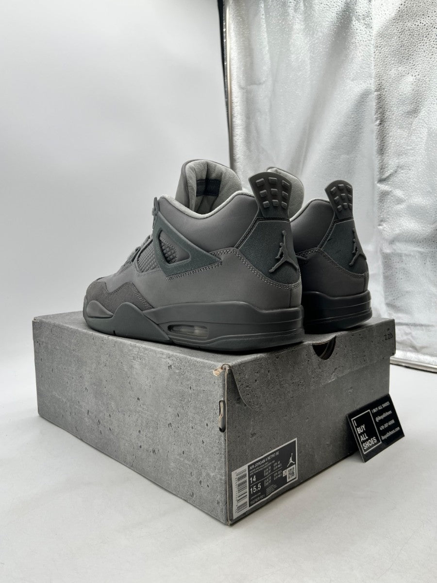 Jordan 4 Retro SE Paris Olympics Wet Cement 14 (Lightly Worn Pre-Owned) - Image 4